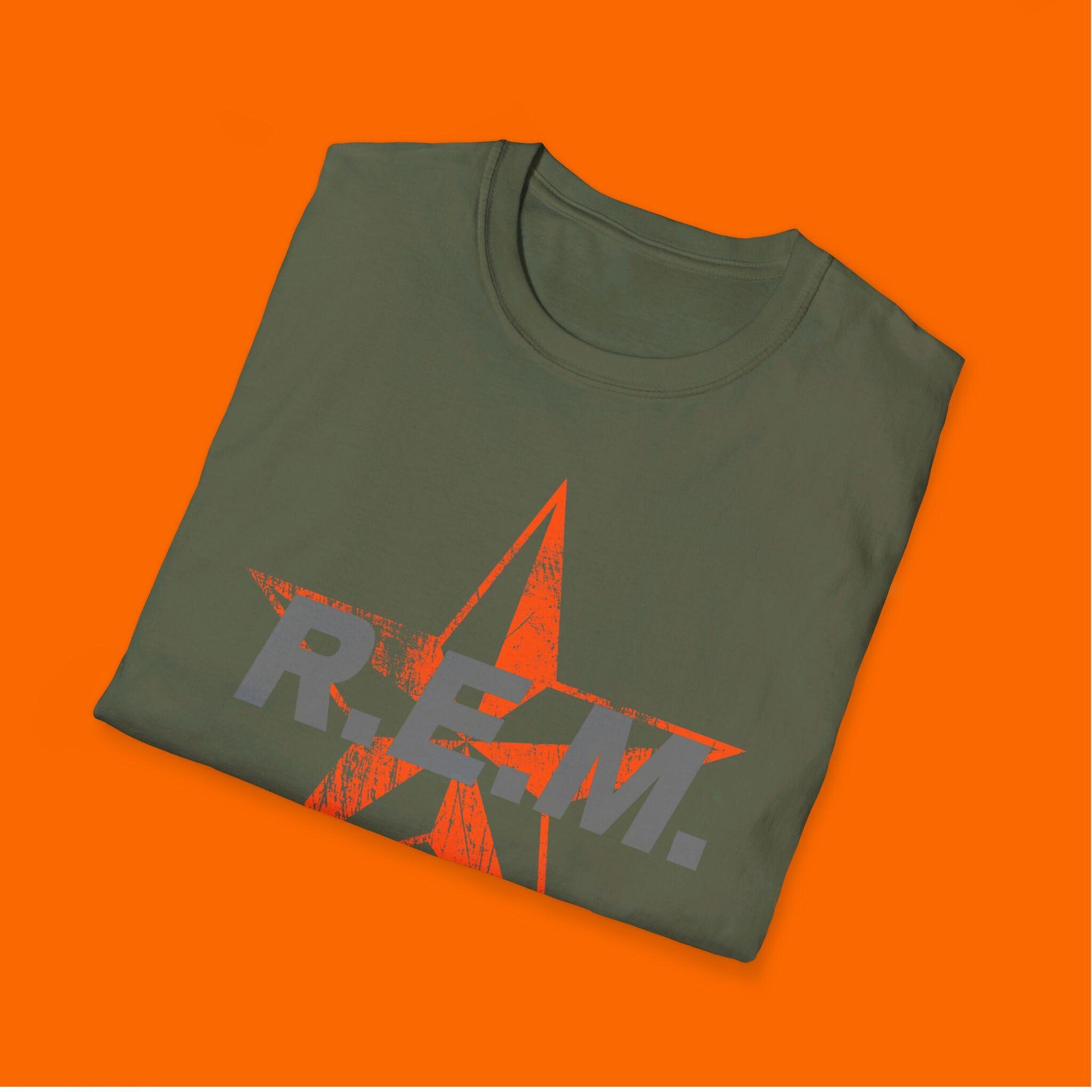 R.E.M T-shirt | REM Band Shirt | 1980s Alternative Rock - Etsy
