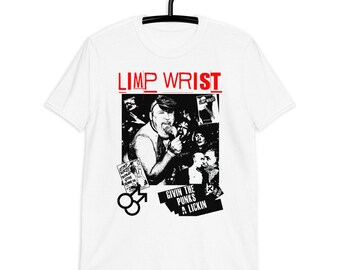 Limp Wrist Band T-shirt: Queercore Homocore Punk Clothing - Etsy
