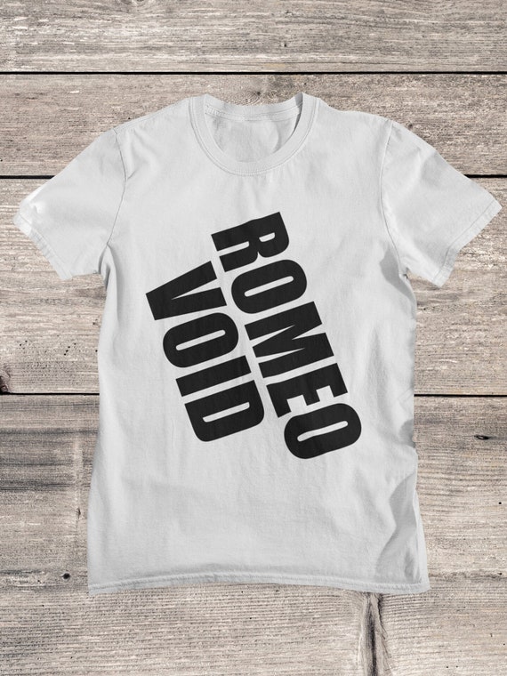 Romeo Void T-shirt, New Wave Punk Band Shirt, Post Punk, Hardcore