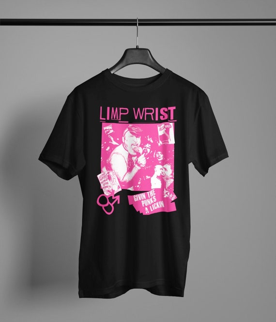 Limp Wrist Shirt Queercore T Shirt 