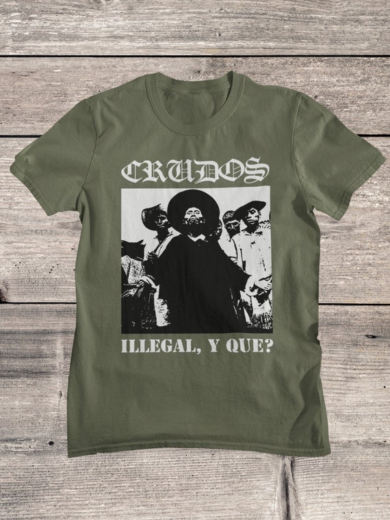 Crudos T-shirt | Screamo Hardcore Punk Los Crudos Band Shirt Crudos T-shirt | Screamo Hardcore Punk Los Crudos Band Shirt