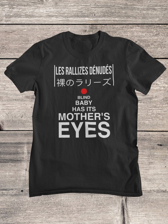 Les Rallizes Dénudés T-Shirt, Japanese Hardcore Punk shirt, 裸のラリーズ , Psychedelic rock