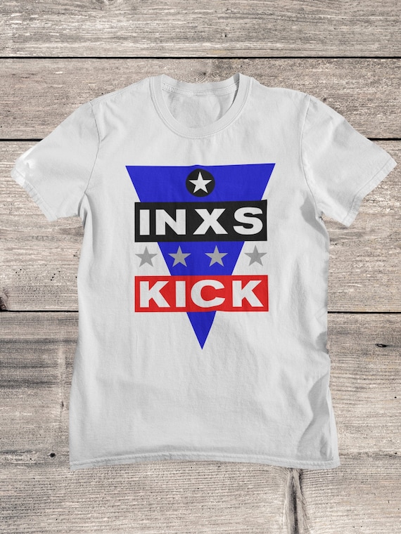 INXS Kick T-shirt: 80s Rock Band Tee - Etsy