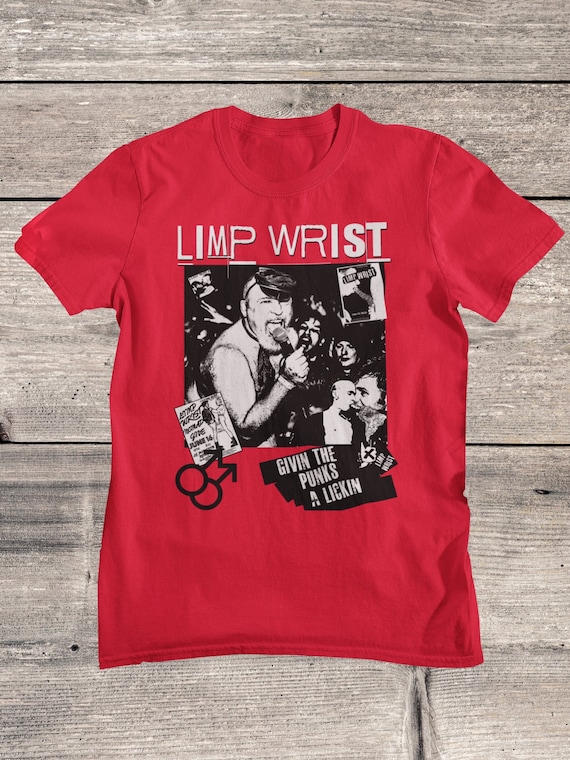 Limp Wrist Band T-shirt: Hardcore Punk, Queercore - Etsy