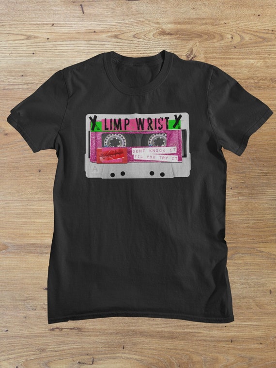 Limp Wrist Band T-shirt: Queercore Hardcore Punk Tee - Etsy