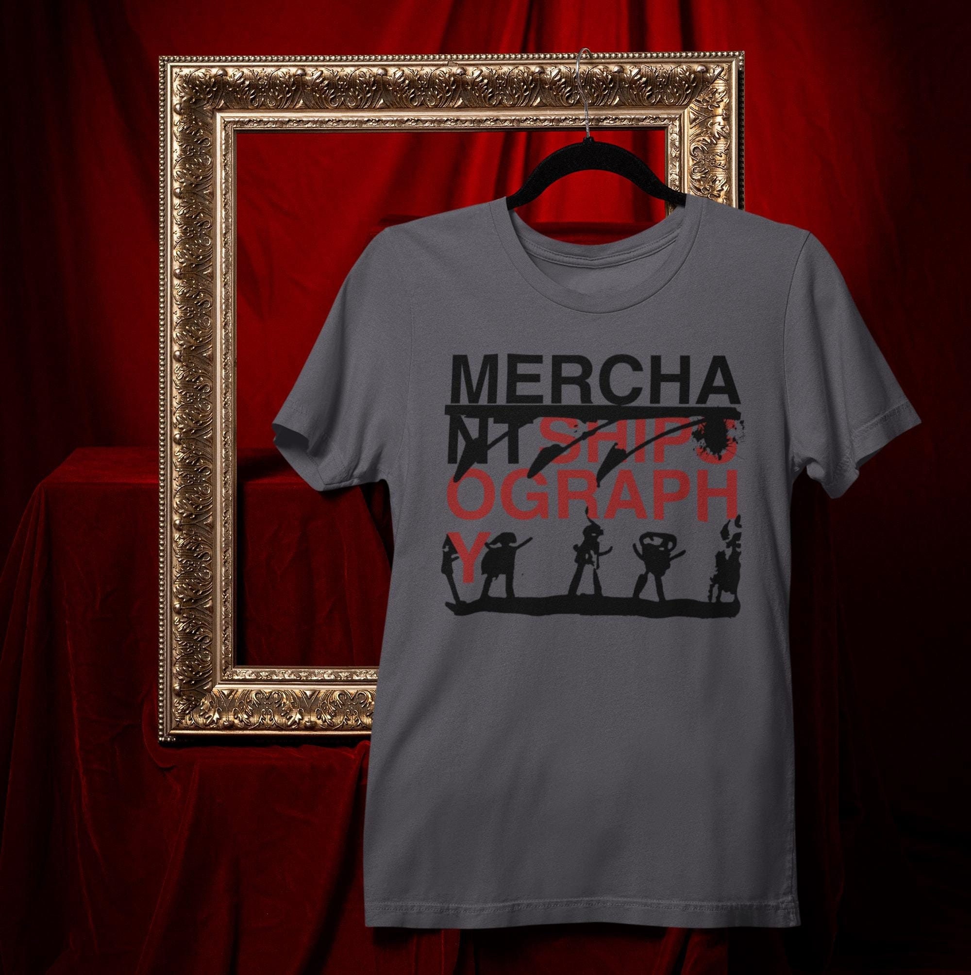 Merchant Ships T-Shirt, Mid West EMO Band Shirt, Post Punk Band Merch