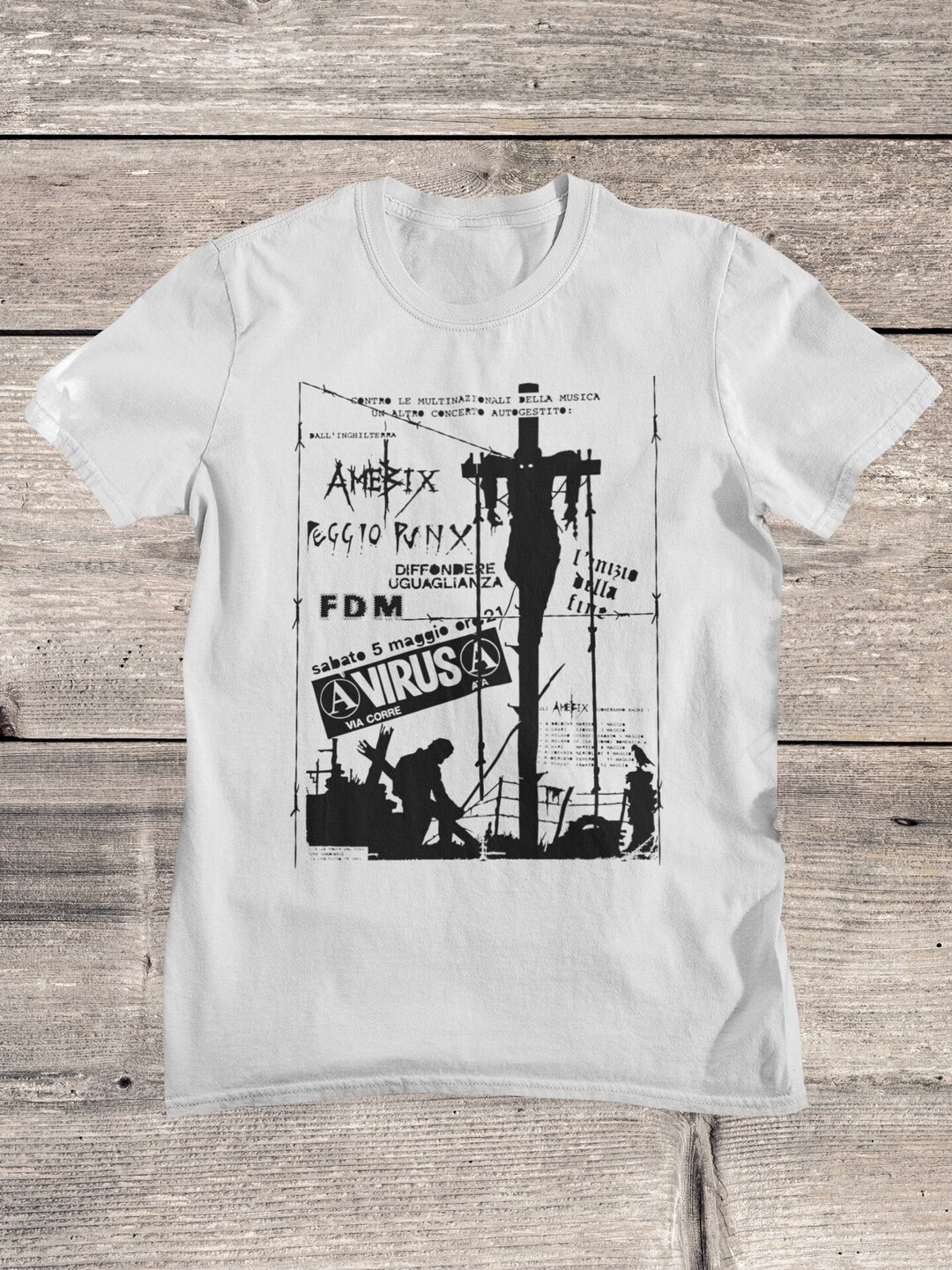 Amebix T-shirt | Crust Punk Band Shirt - Etsy