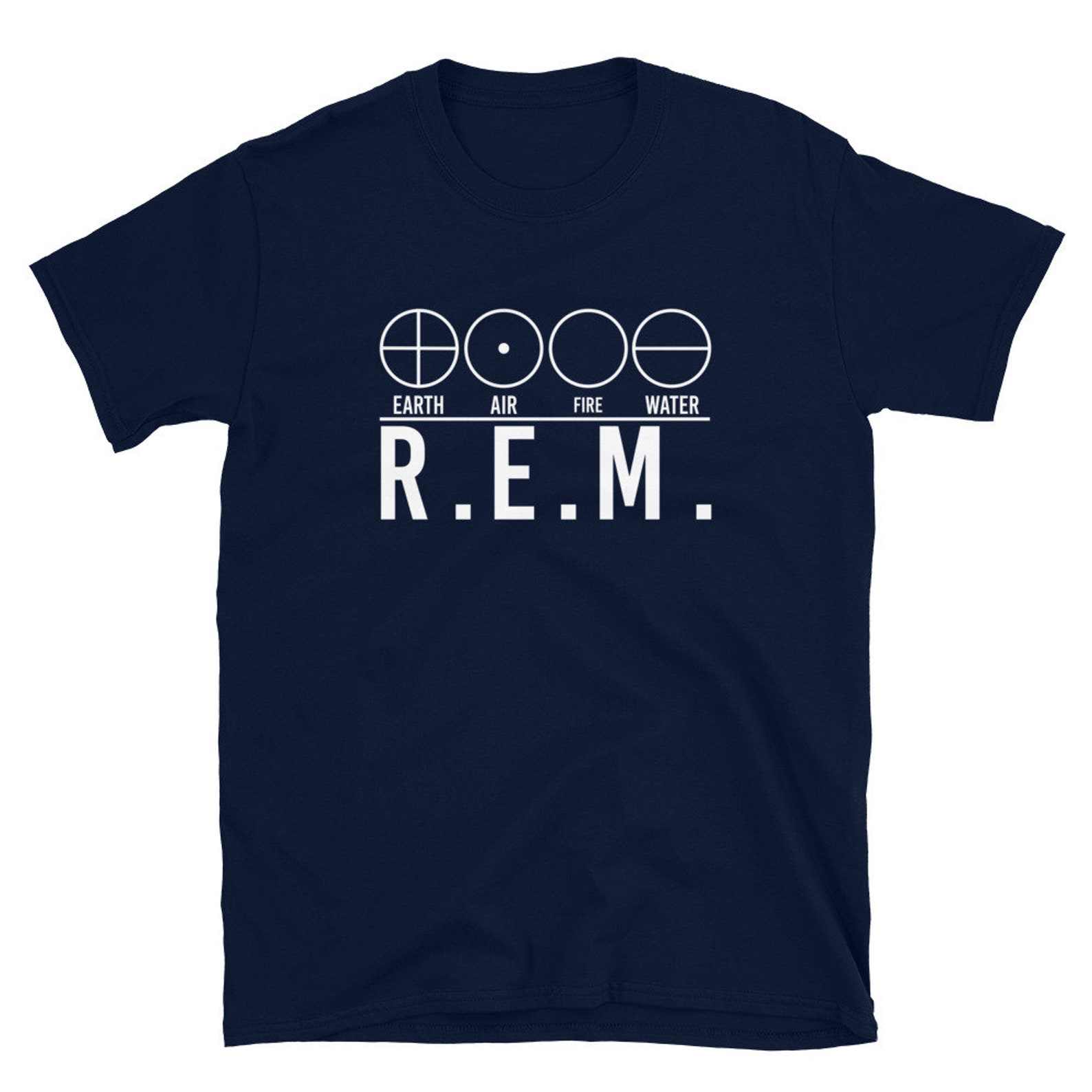 R.E.M Tshirt 1980s Rock Band Shirt REM Band Tee Etsy
