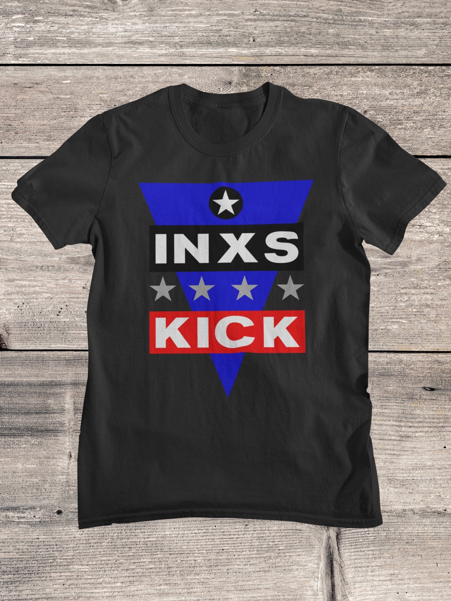 ＩＮＸＳ　ＴＥＥ／ INXS Band T-shirt Australian Rock New Wave Alternative Rock