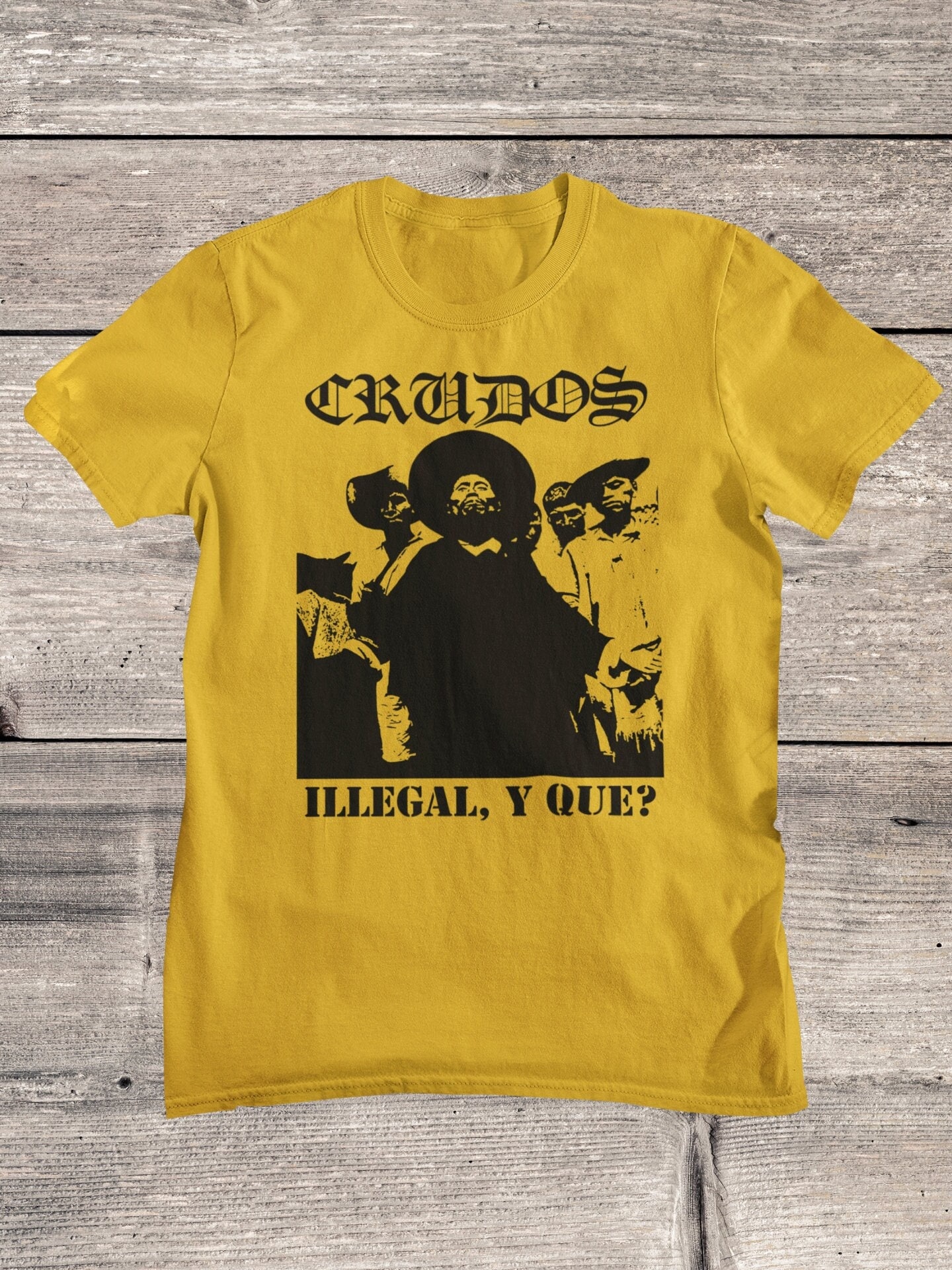 Los Crudos T-shirt: Chicago Hardcore Punk, Queercore Band Tee - Etsy
