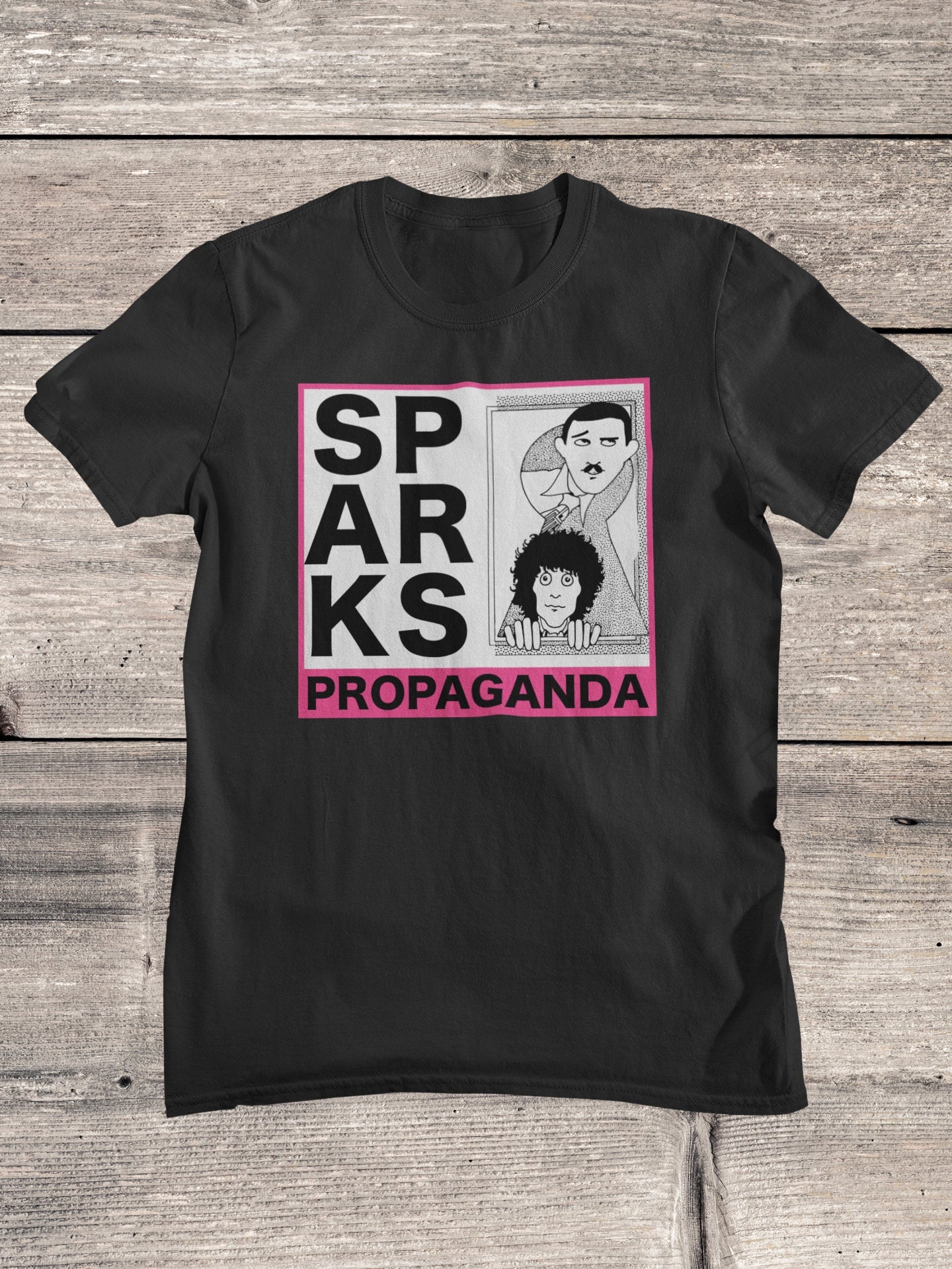 Buy Sparks T-shirt Sparks Band Tee Art Pop Art Rock Glam Online in India -  Etsy