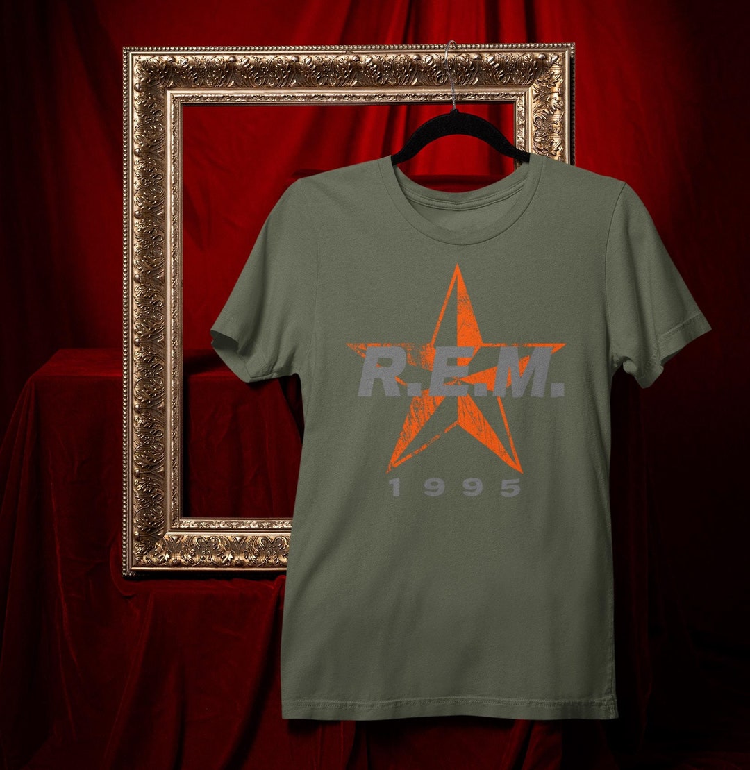 R.E.M T-shirt | REM Band Shirt | 1980s Alternative Rock - Etsy