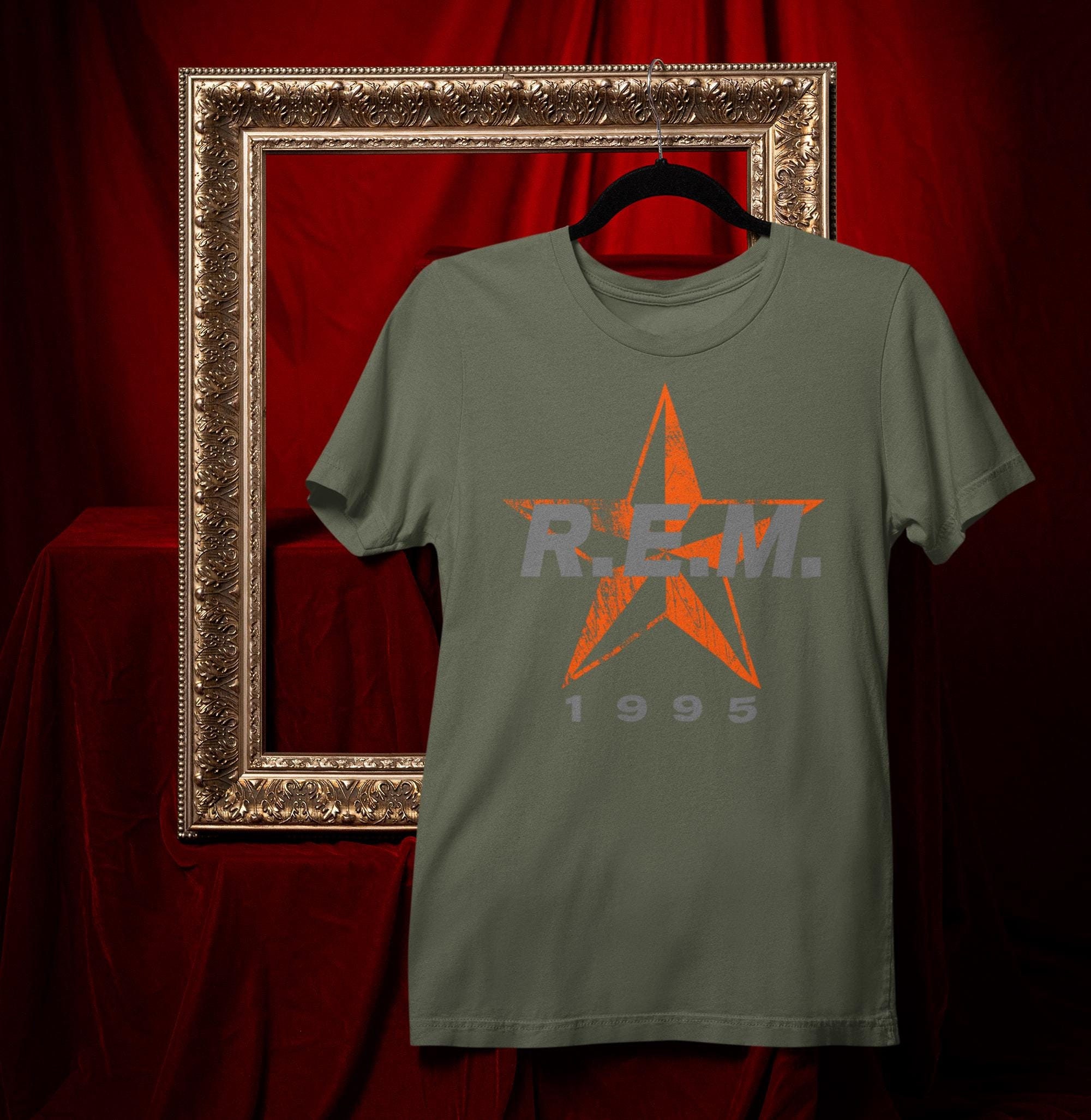 R.E.M T-shirt | REM Band Shirt | 1980s Alternative Rock - Etsy