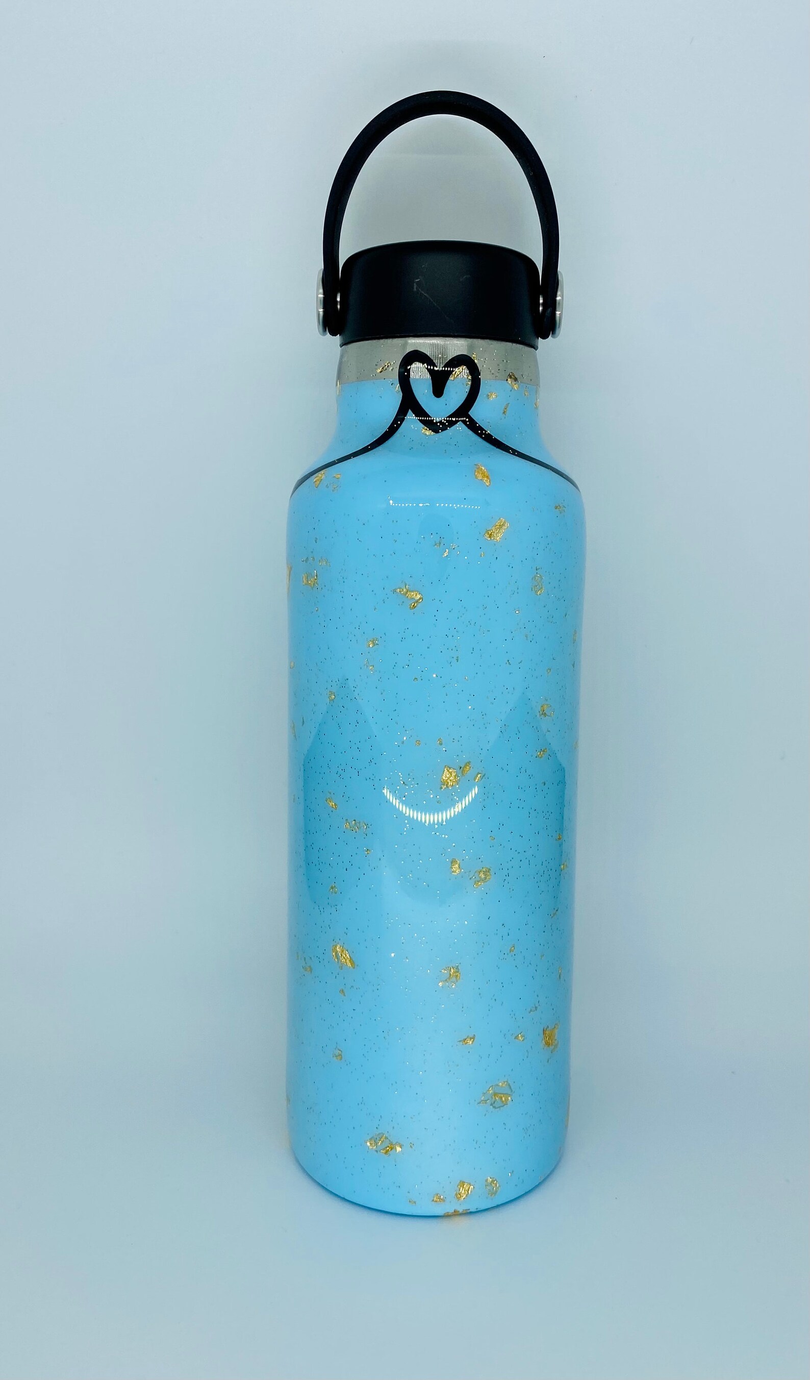 blue hydro flask
