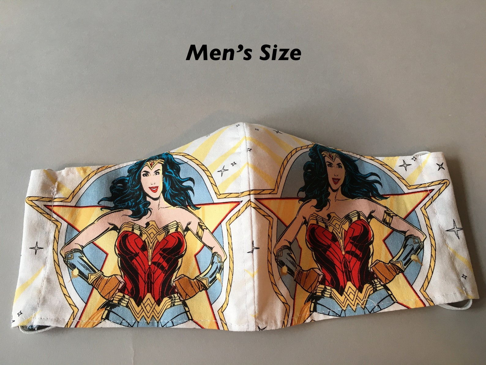 Wonder Woman Face Mask With Filter Pocket Nose Wire and Etsy