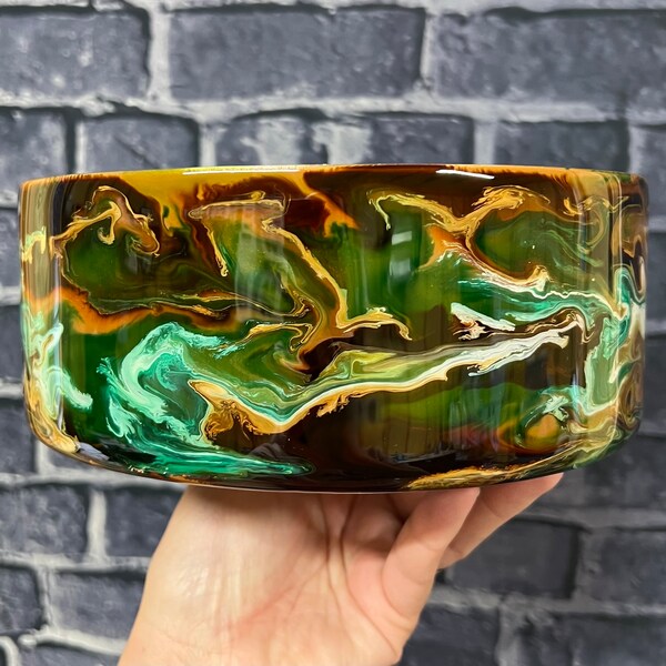 Epoxy Bowl Dog Etsy