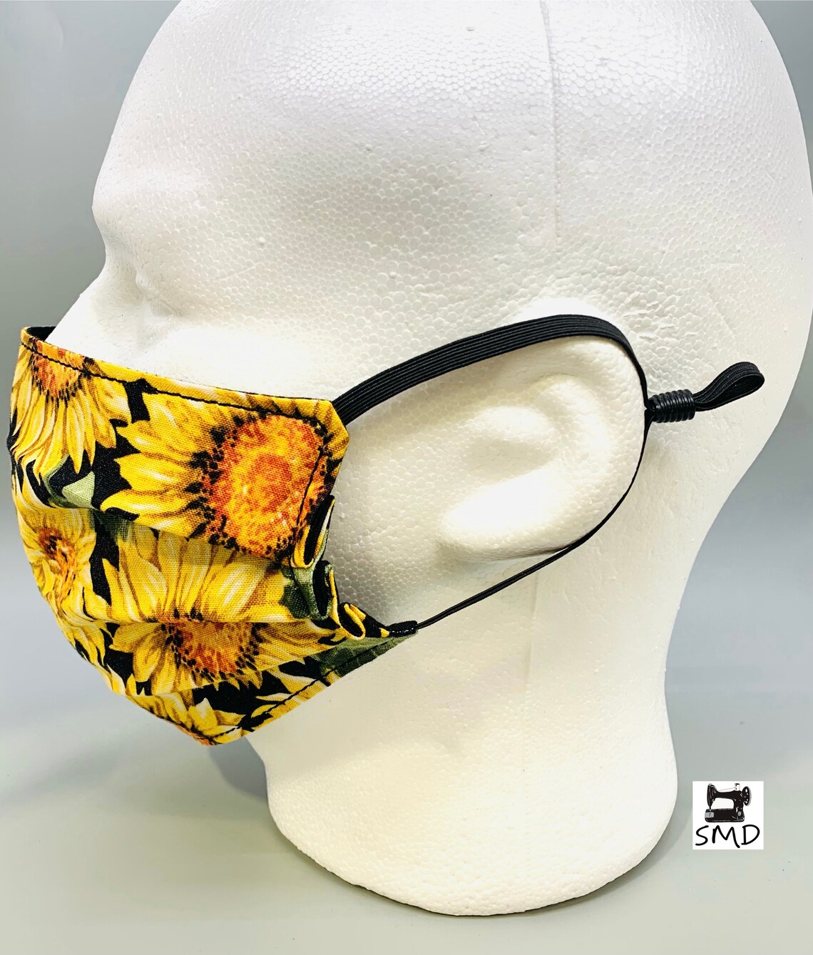 Sunflower Face Mask Sunflower Sunflowers Springtime Summer Etsy