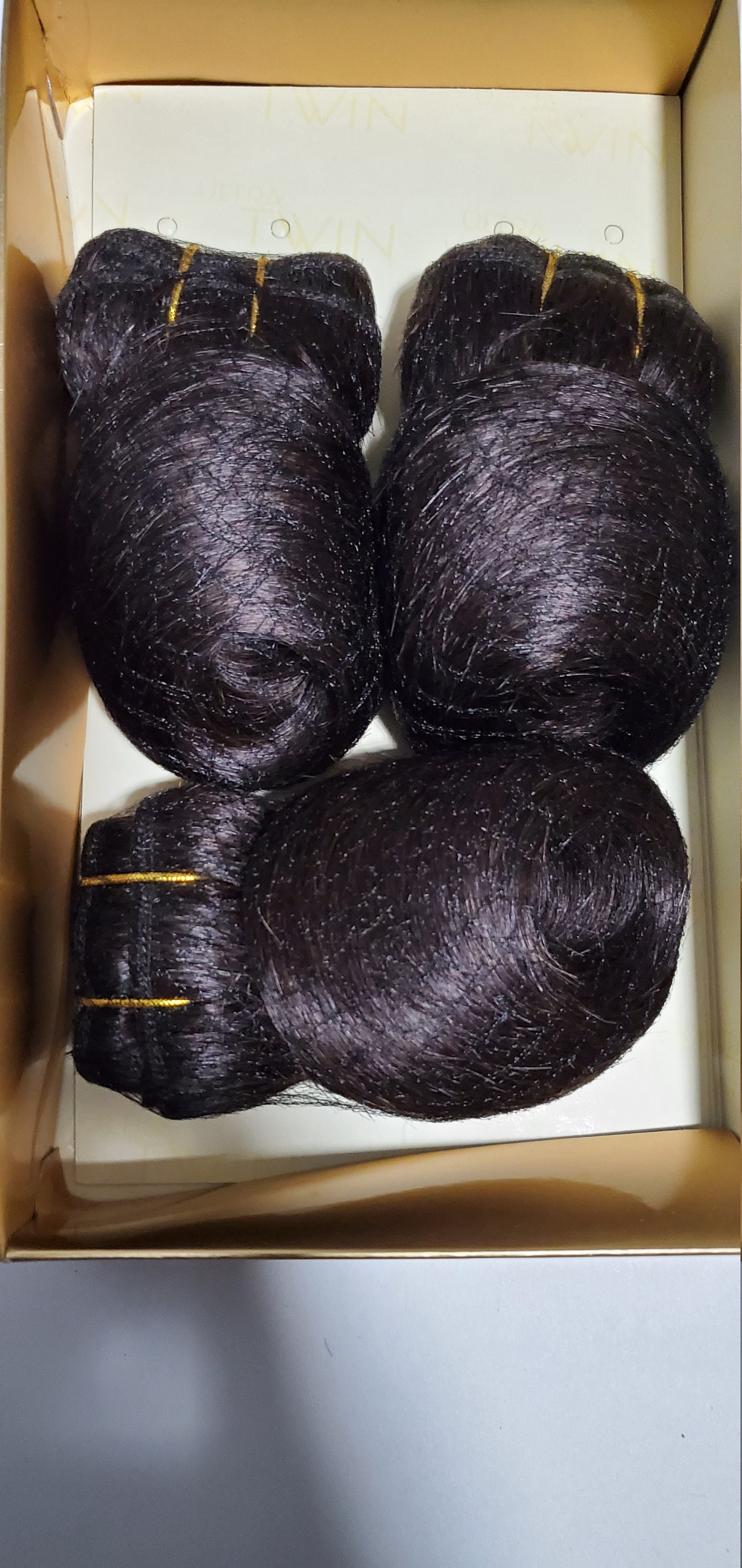 100 Human Hair Weave Tangle Free Ultra Twin Curly Weft Etsy