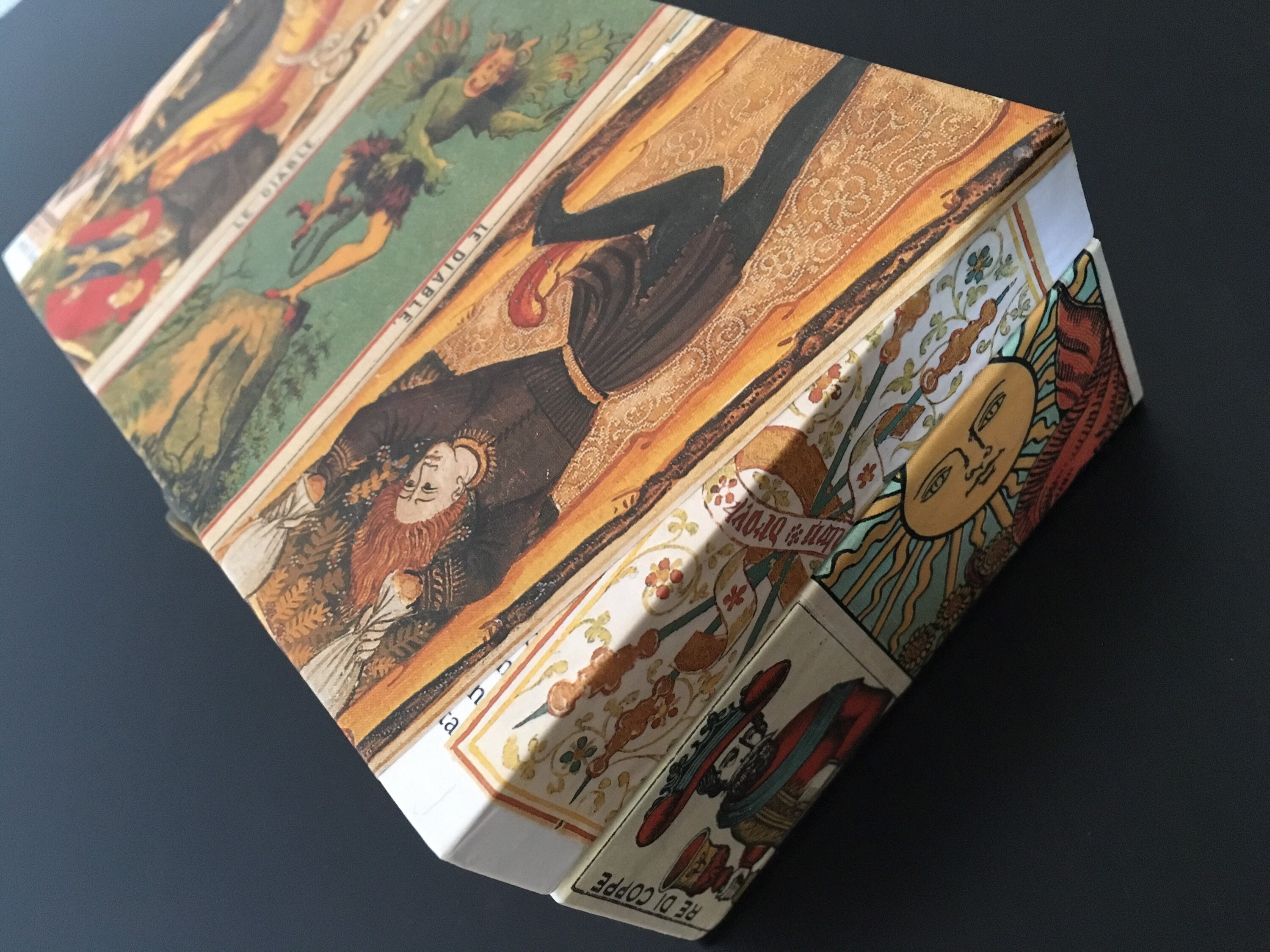 Tarot Card Box Divination Box Oracle Card Box Spiritual Etsy