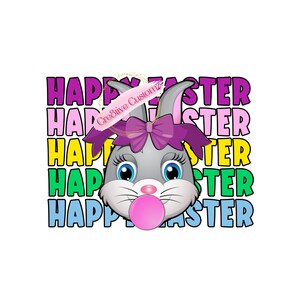 Happy Easter PNG Digital File
