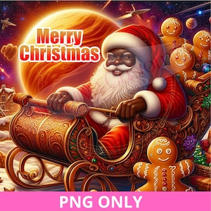 Merry Christmas PNG Digital File
