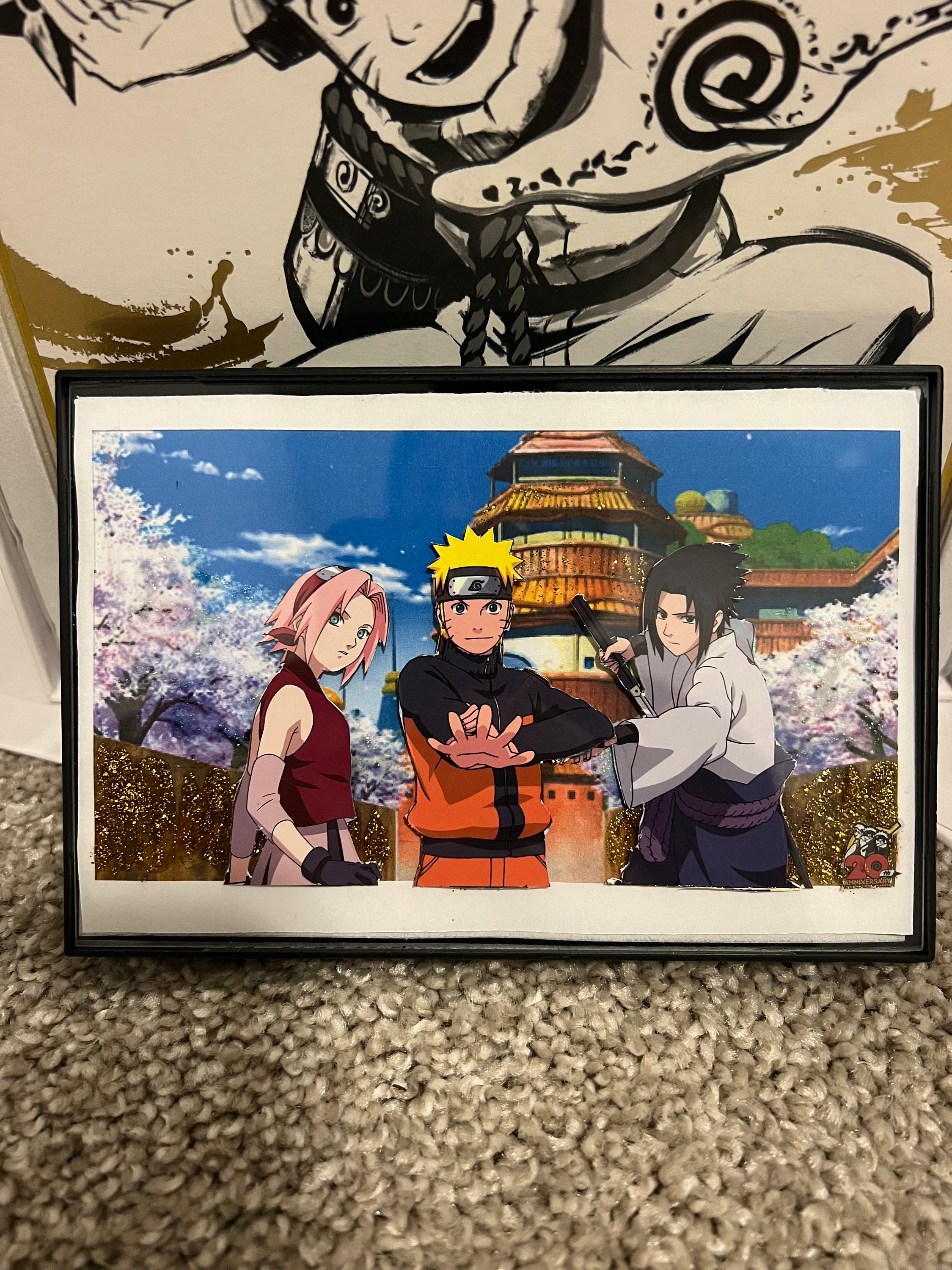 Naruto Uzumaki Team 7 Poster