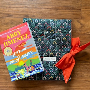 Wildflower Quilted Book Sleeve | Quilted Bible Cover | Book Sleeve | Rifle Paper Co Book Sleeve