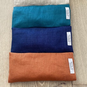 Savasana Relaxing Eye Pillow, Meditation, Relaxation, Yoga Gift, Wellbeing, Self Care, Organic Cotton, Washable Cover, Sleep Aid,Mothers Day