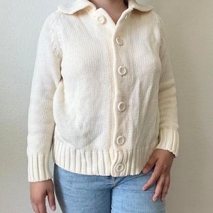Cozy Cream Knitted Cardigan