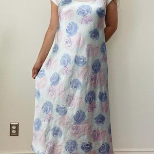 Floral Oscar de la Renta Slip Dress