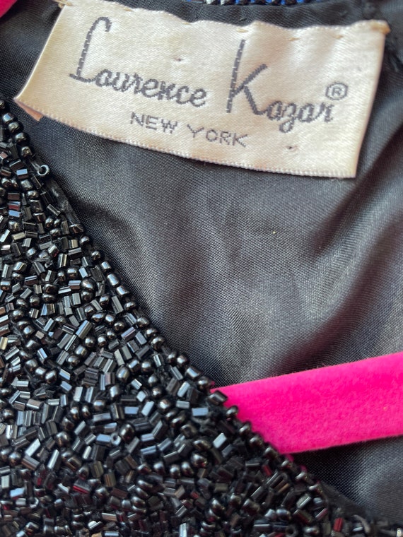 Super Rare Laurence Kazar Beaded Dress - image 5