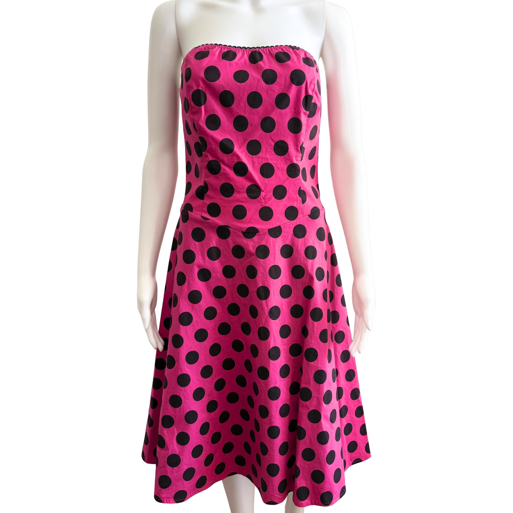 90s Polka Dot Dress - Etsy