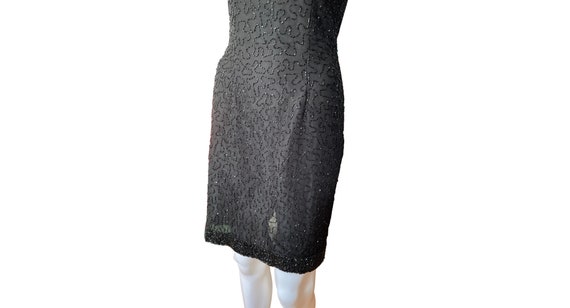 Super Rare Laurence Kazar Beaded Dress - image 4