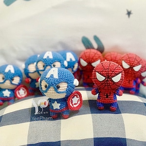The Little Superhero | Spiderman | Captain America | Finished product | New