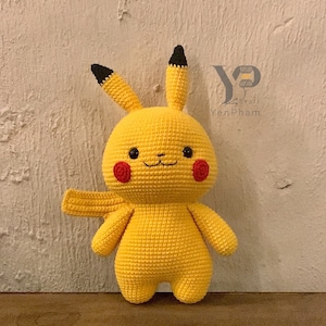 かぎ針編みピカチュウ | 完成品 | 新品 | 送料無料