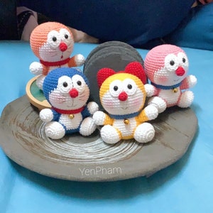 The Doraemon Mini | Finished product | Crochet toys | New