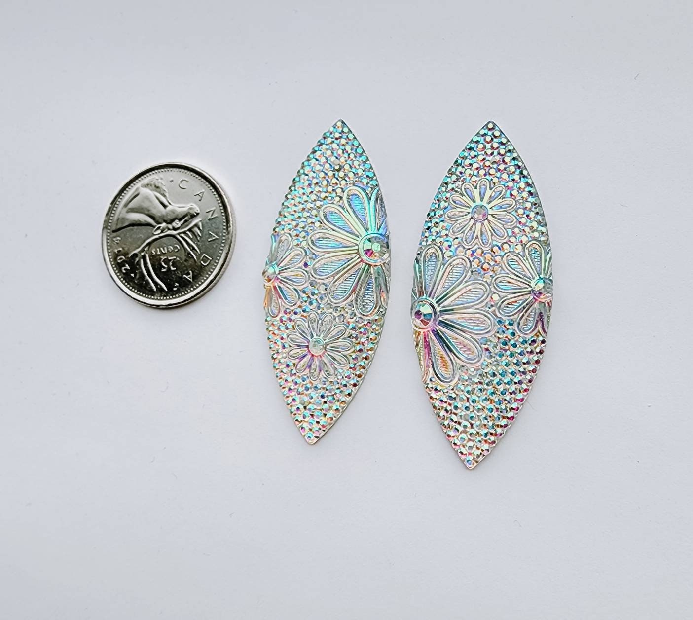 3D 10pcs Rhinestone for Nail Rose Gem Designs 3D Nails Art Decorations  Accessories Glitter Diamond Alloy Studs 