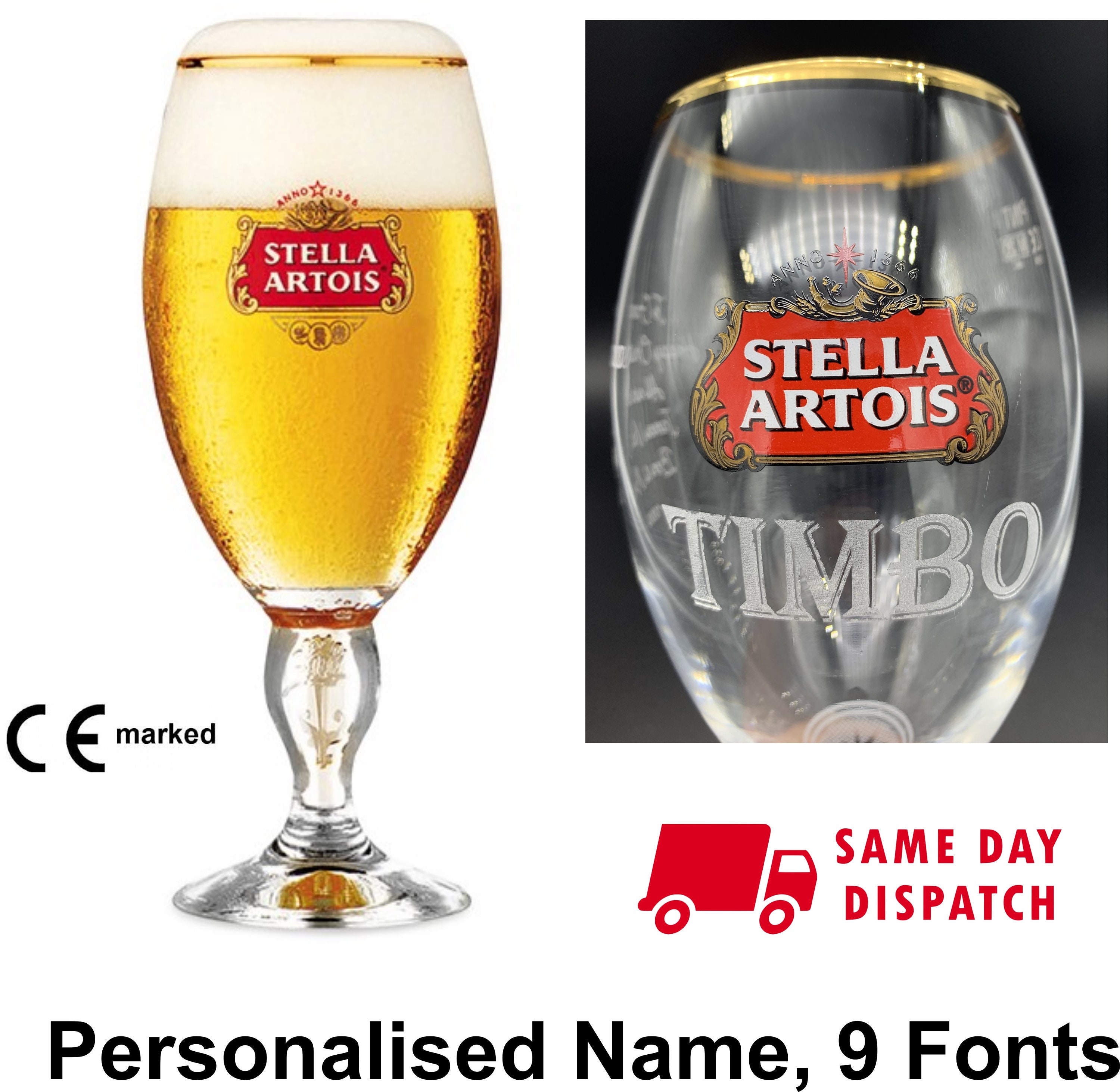 Stella Artois 436939 Holiday Gifting Three Step Pour Set - Clear