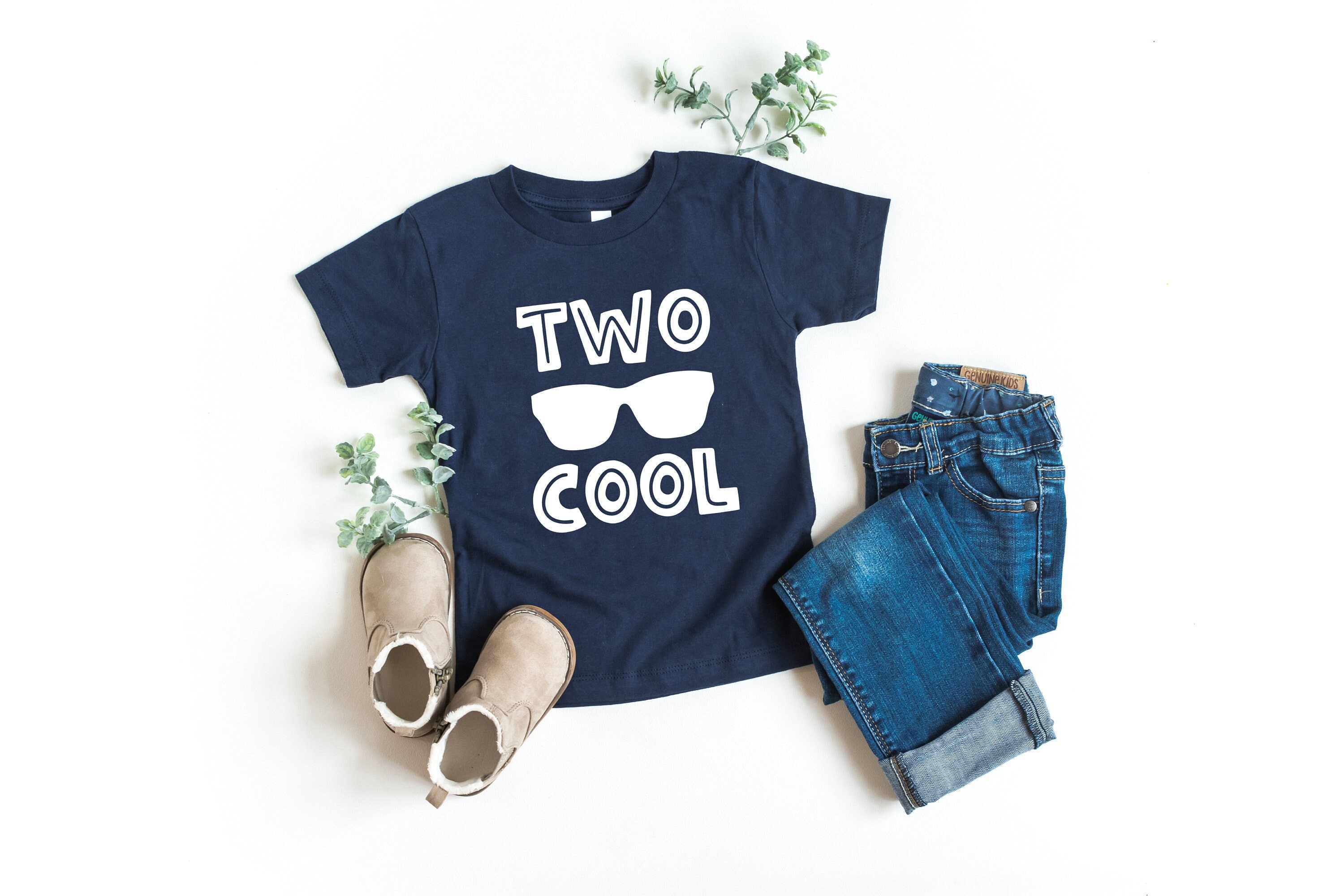 two cool toddler shirt