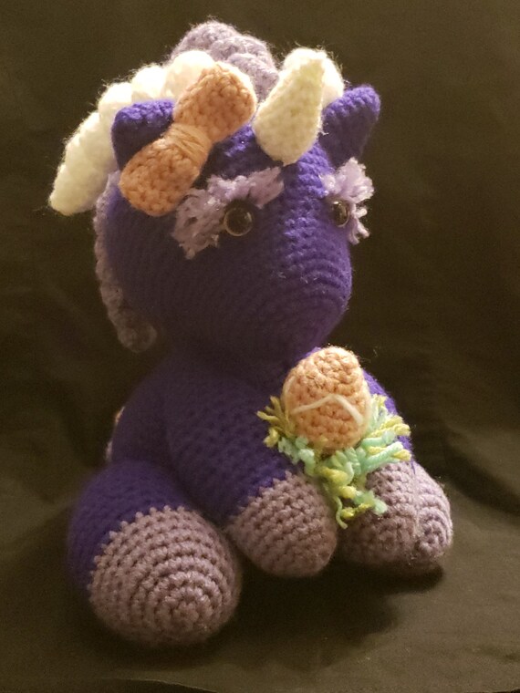 Unicornio Violeta Amigurumi Unicornio Violeta Amigurumi