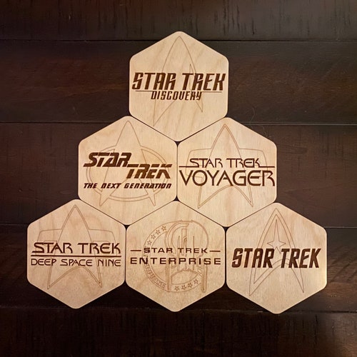 Star Trek Coasters Etsy
