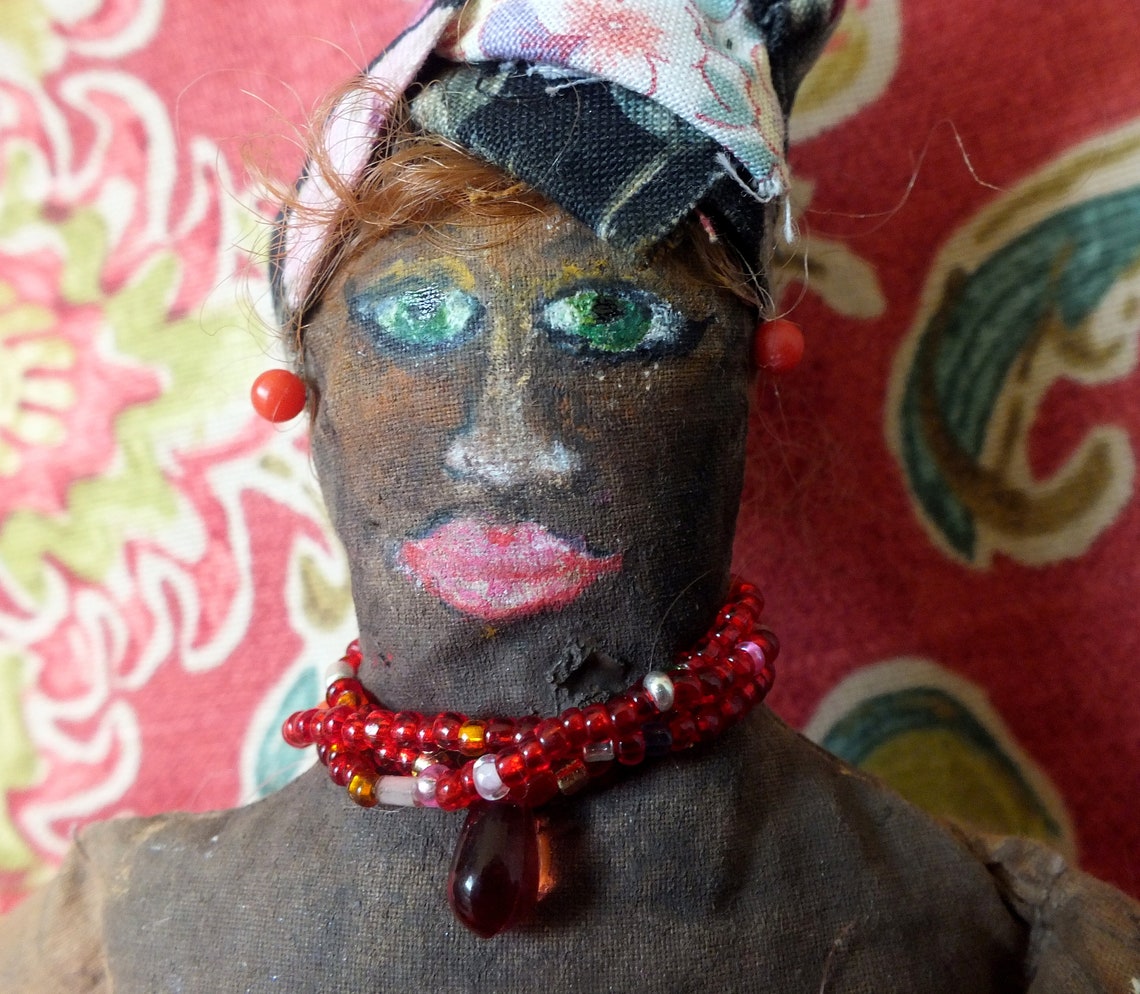 Erzulie Freda Voodoo Doll Loa of Love Goddess OOAK Handmade | Etsy