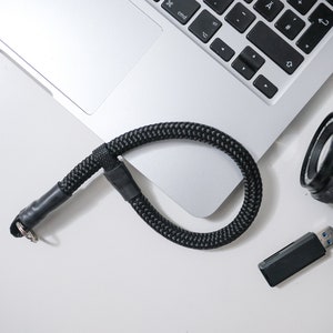 Camera wrist strap made of climbing rope. Ideal for DSLR, analogue, and DSLM camera straps.