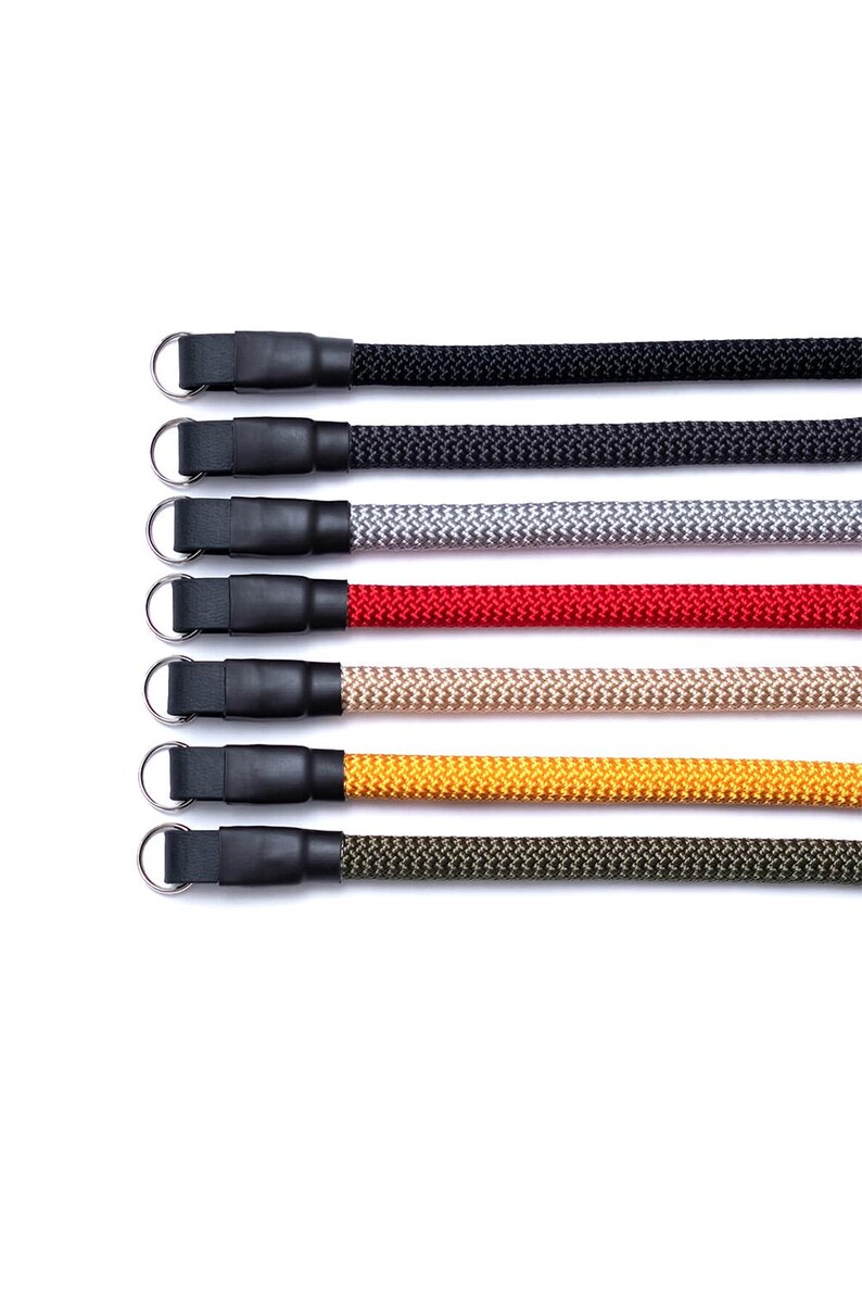 Handmade camera rope/camera strap made of nylon & polypropylene | Rope, climbing rope | Perfect gift for photographers. image 8