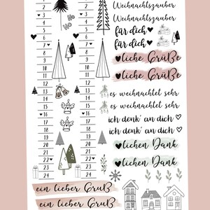 Kerzentattoos Advent 3 Kerzensticker