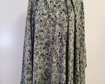 ECO Friendly Fabric,  100% Rayon Moss Crepe Print fabric for Women Clothing, Sold by the Yard_A2-1