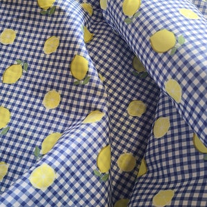 Cotton Print fabric, Stretch Cotton Poplin Print Fabric, By The Yard, 100% Cotton Woven fabric for Women clothing, Sold by the yard_ EB7