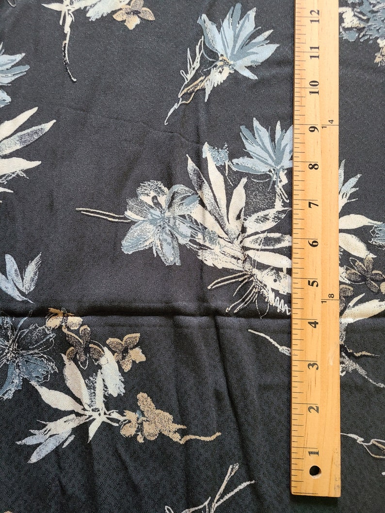 ECO Friendly, 100% Rayon Jacquard Print Fabric for Women Clothing, Sold ...