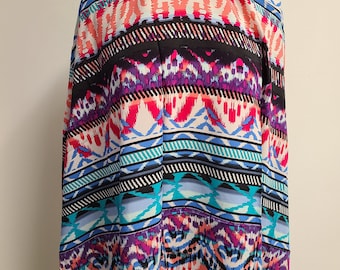 Lots of 1.7 yards, New  Viscose Screen Print Fabric Soft Textured Dress Skirts Blouse 100% Viscose Woven fabric for Women Clothing_EB9