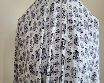 Tribal Print Viskose Gaze Stoff: Crinkle Gewebte Kleidung
